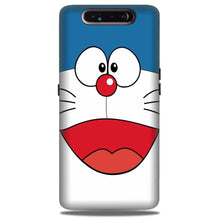 Doremon Mobile Back Case for Samsung Galaxy A90  (Design - 340)