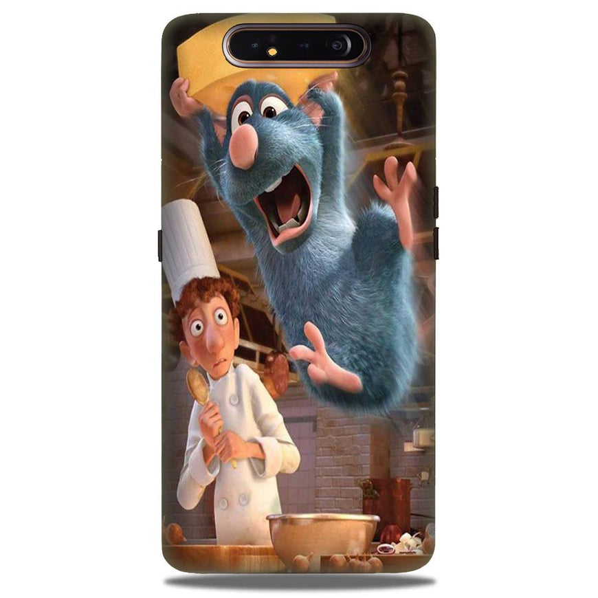 Ratatouille Mobile Back Case for Samsung Galaxy A80  (Design - 347)