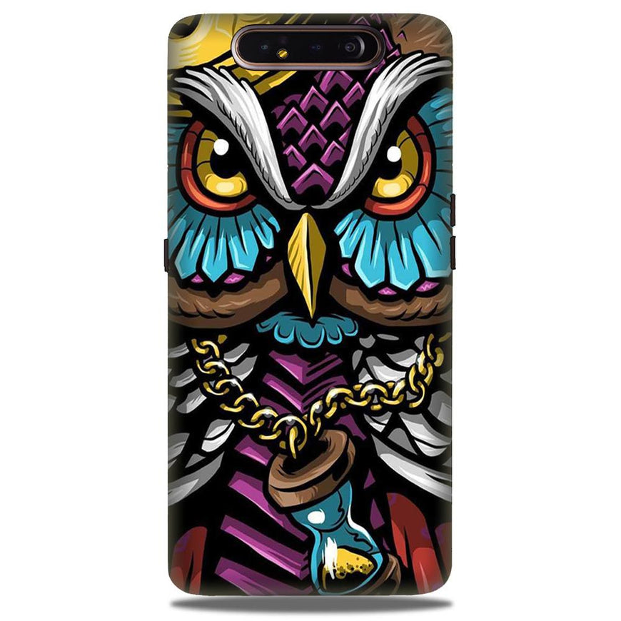 Owl Mobile Back Case for Samsung Galaxy A90  (Design - 359)