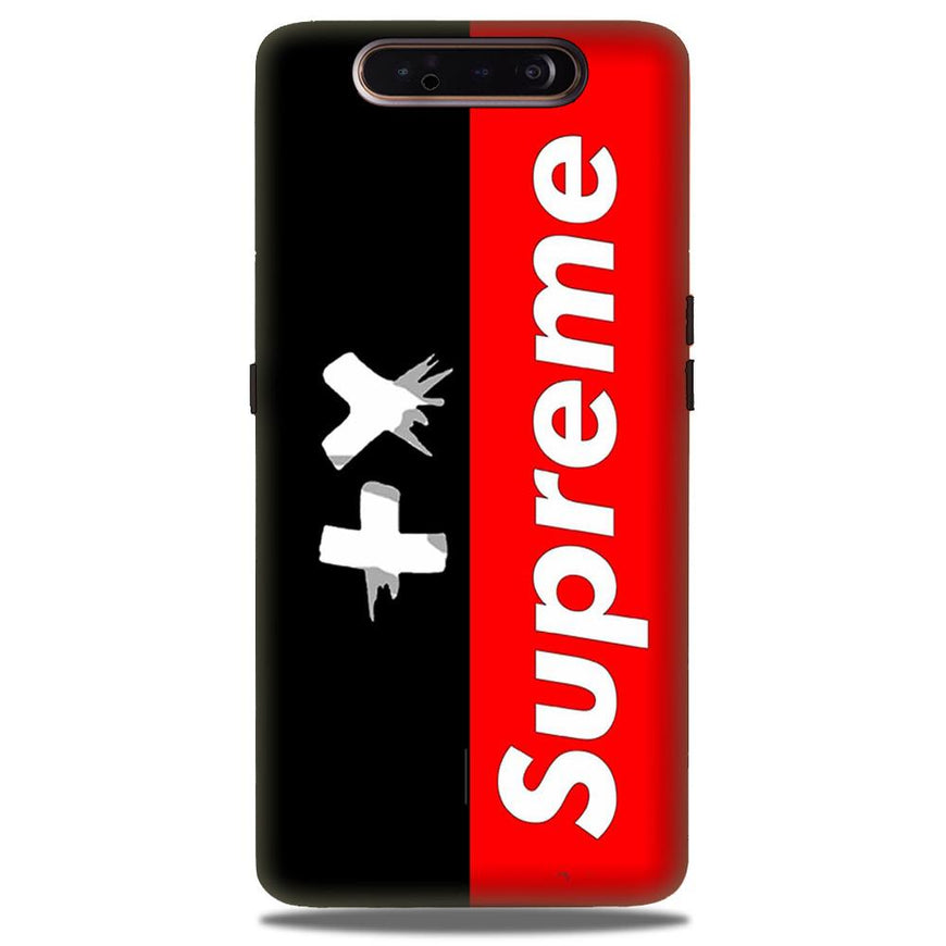 Supreme Mobile Back Case for Samsung Galaxy A80  (Design - 389)