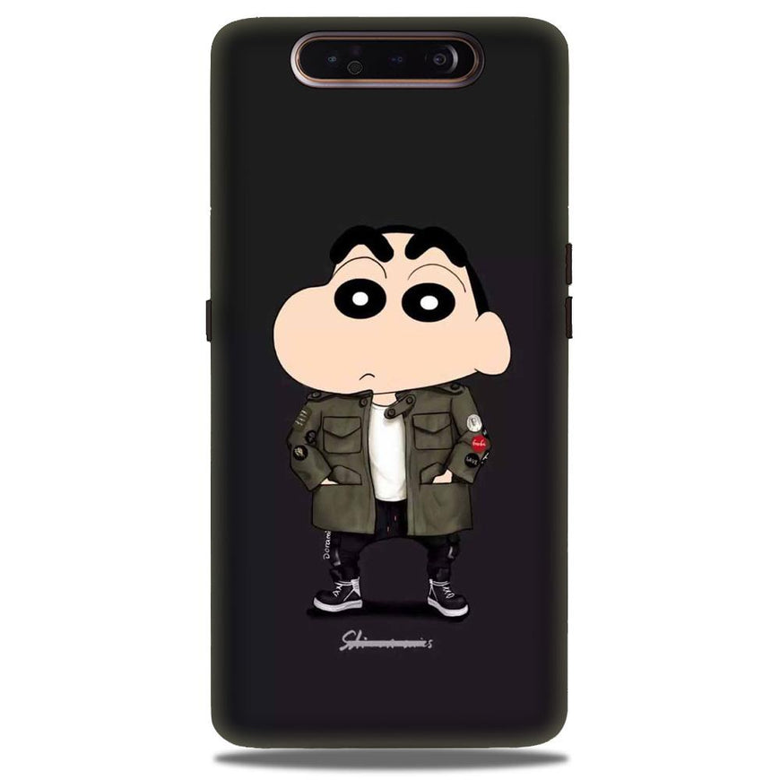 Shin Chan Mobile Back Case for Samsung Galaxy A80  (Design - 391)