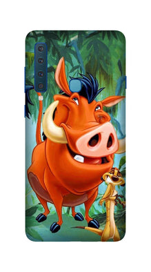 Timon and Pumbaa Mobile Back Case for Galaxy A9 2018   (Design - 305)