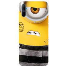 Minion Mobile Back Case for Realme C3  (Design - 324)