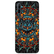 Owl Mobile Back Case for Realme C3  (Design - 360)