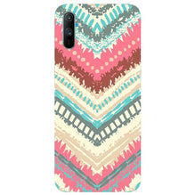 Pattern Mobile Back Case for Realme C3  (Design - 368)