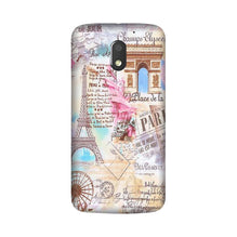 Paris Eiftel Tower Case for Moto G4 Play