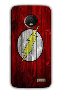 Flash Superhero Case for Moto E4  (Design - 116)