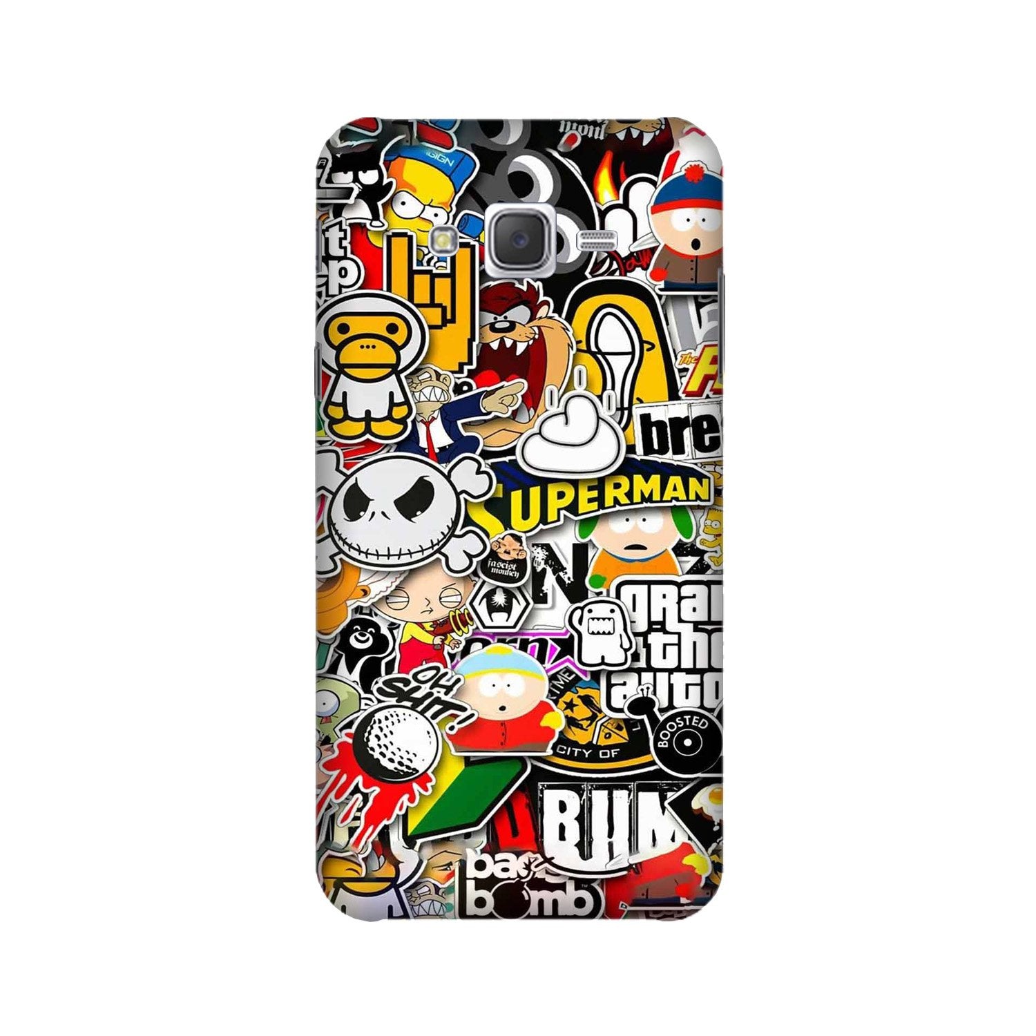 Designer Mobile Back Case for Galaxy J7 (2016) (Design - 320)