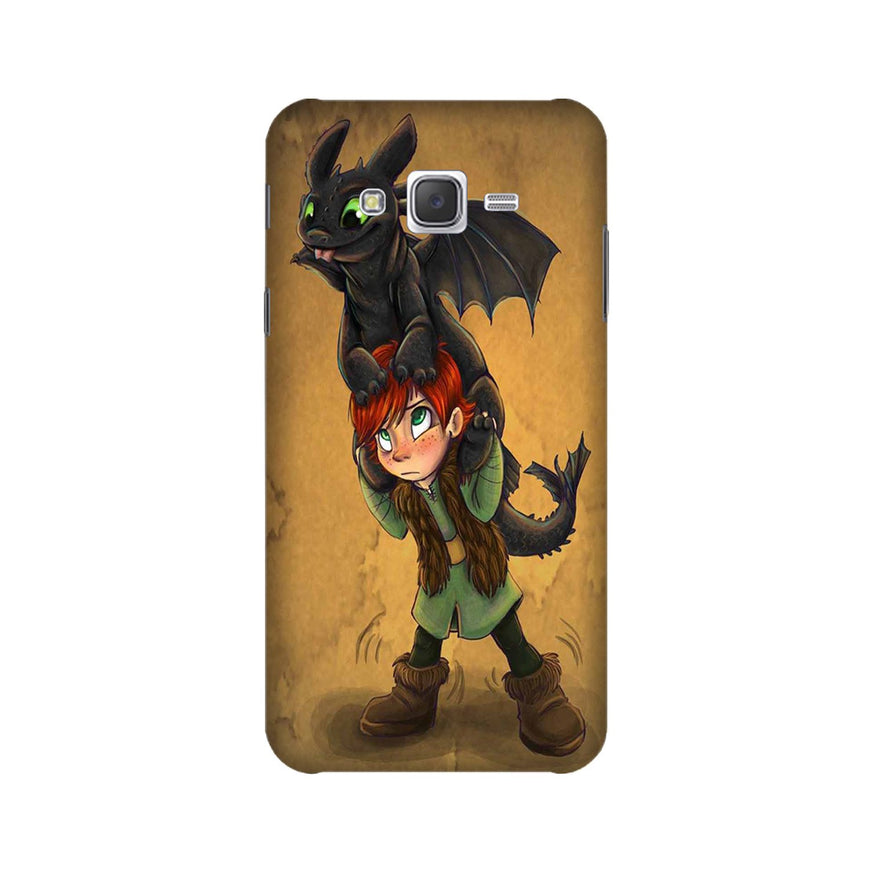 Dragon Mobile Back Case for Galaxy J7 (2016) (Design - 336)