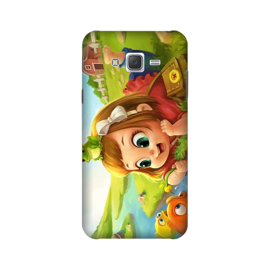 Baby Girl Mobile Back Case for Galaxy J7 (2016) (Design - 339)