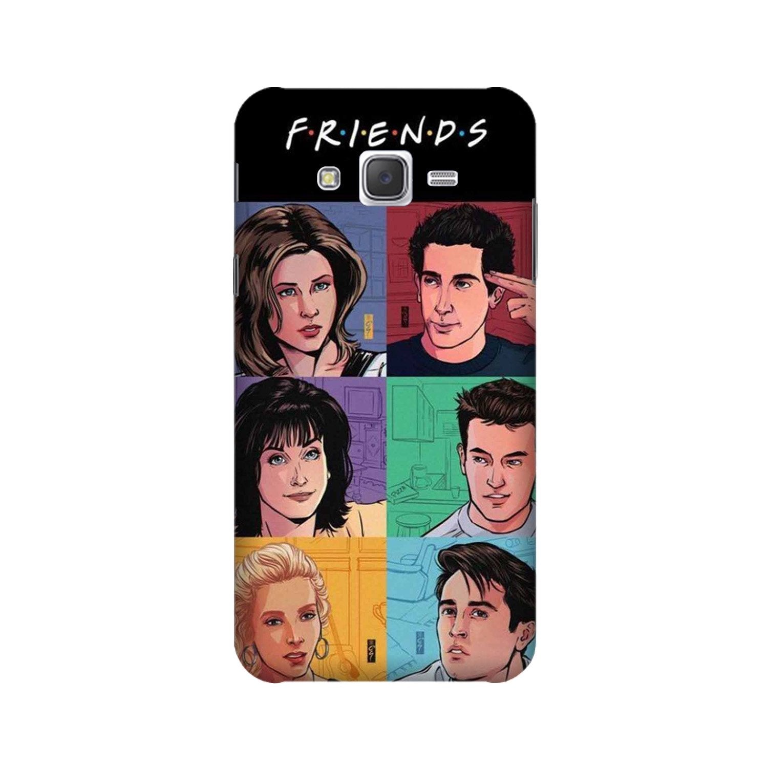 Friends Mobile Back Case for Galaxy J7 (2016) (Design - 357)