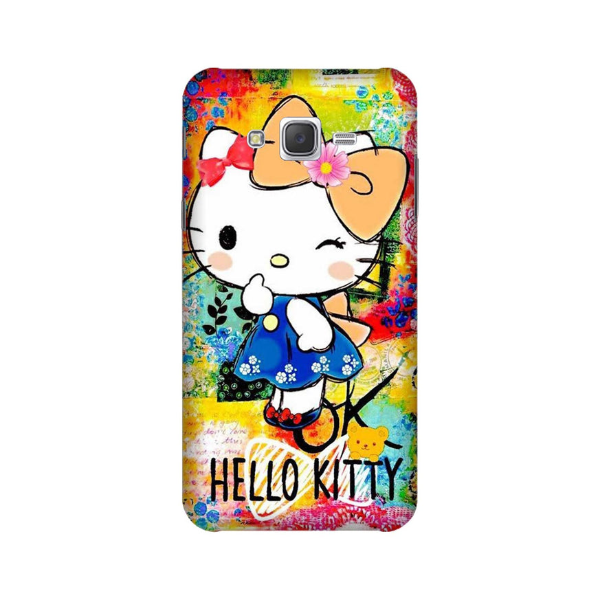 Hello Kitty Mobile Back Case for Galaxy J7 (2016) (Design - 362)