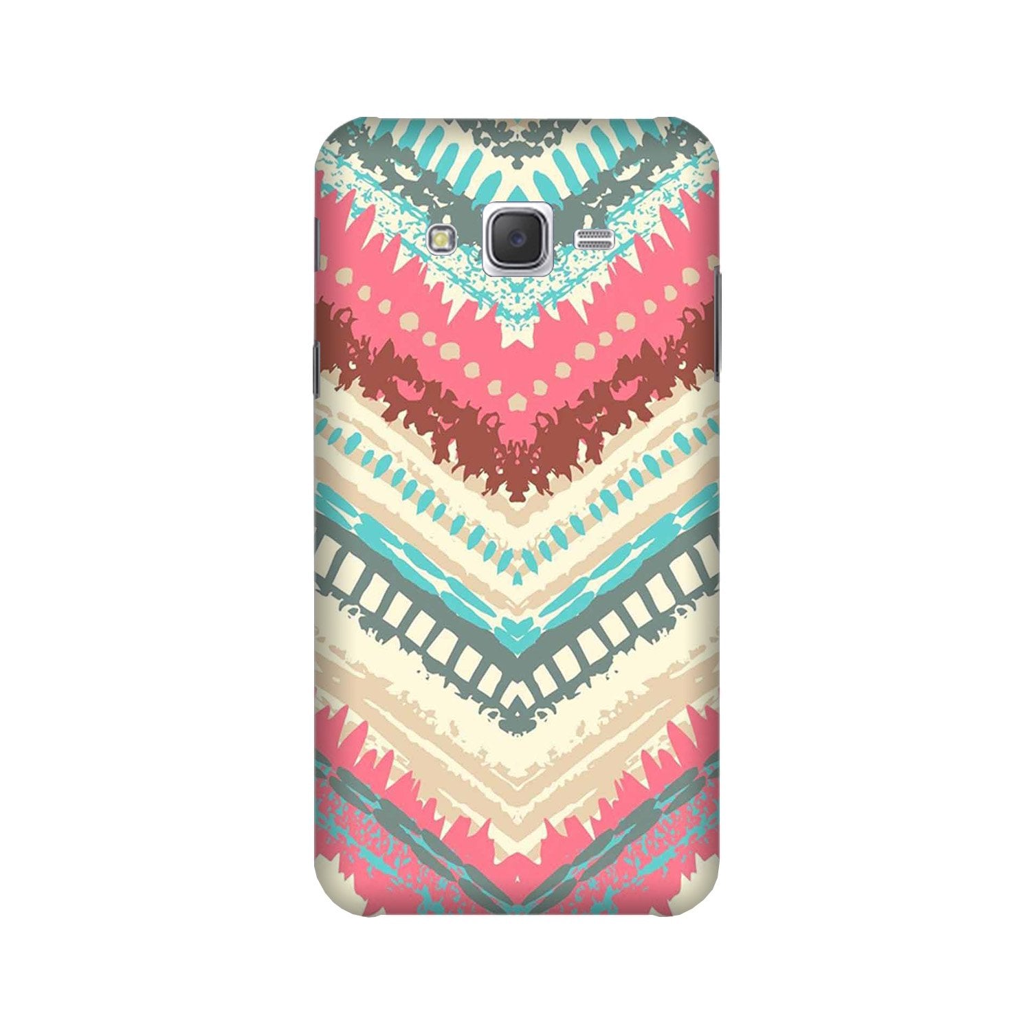 Pattern Mobile Back Case for Galaxy J7 (2016) (Design - 368)