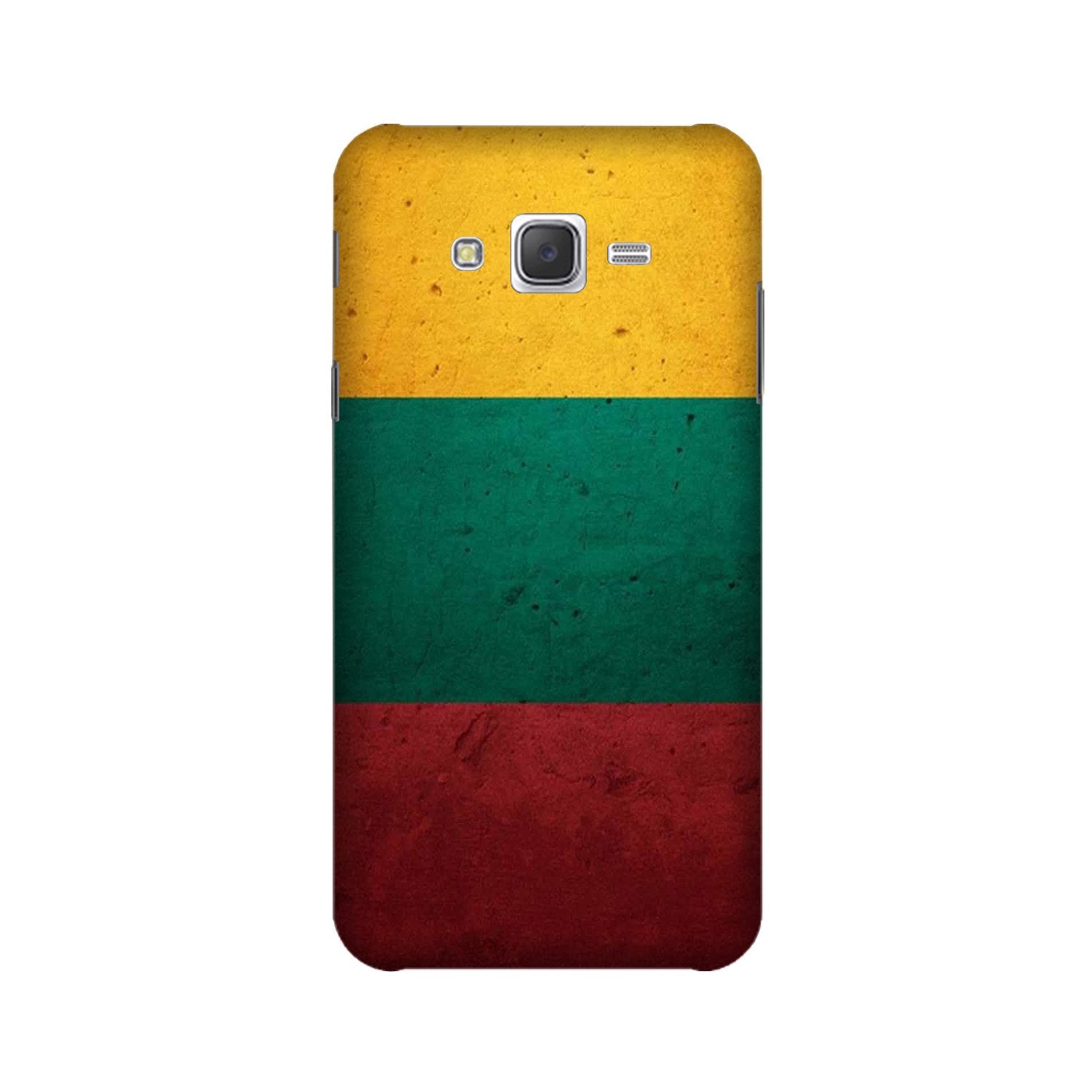 Color Pattern Mobile Back Case for Galaxy J7 (2016) (Design - 374)