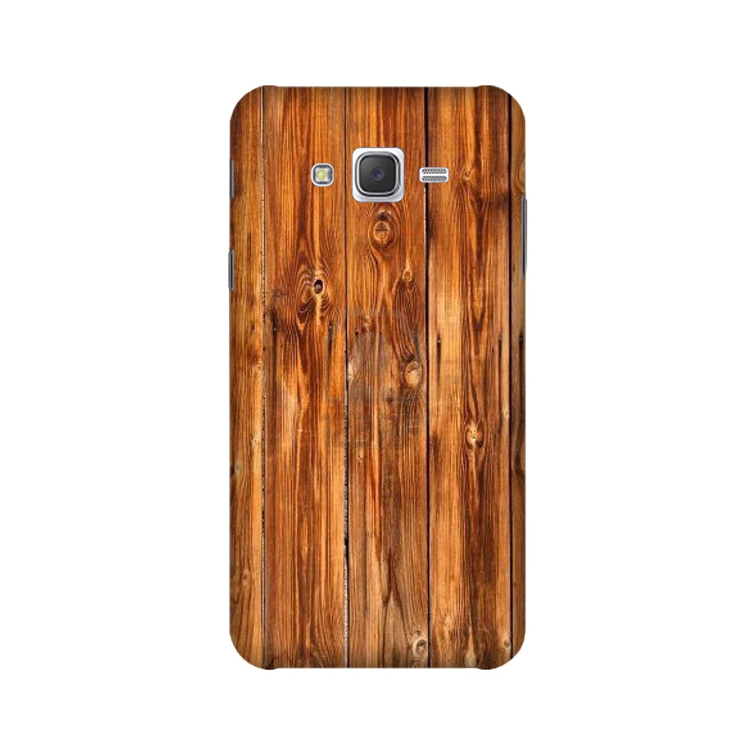 Wooden Texture Mobile Back Case for Galaxy J7 (2016) (Design - 376)