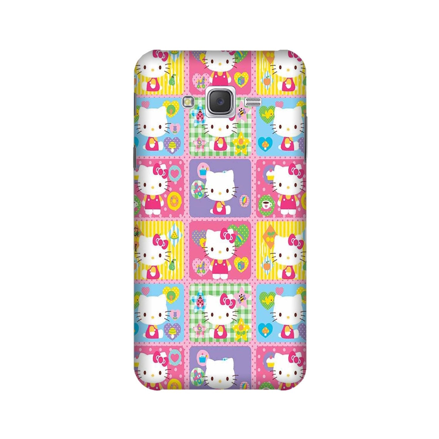 Kitty Mobile Back Case for Galaxy J7 (2016) (Design - 400)