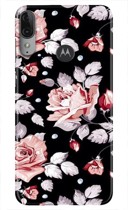 Pink rose Case for Moto E6s