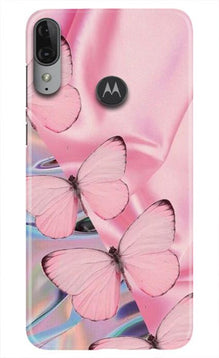 Butterflies Mobile Back Case for Moto E6s (Design - 26)