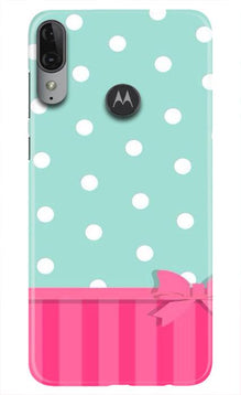 Gift Wrap Mobile Back Case for Moto E6s (Design - 30)