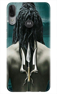 Mahakal Mobile Back Case for Moto E6s (Design - 47)