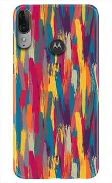 Modern Art Mobile Back Case for Moto E6s (Design - 242)