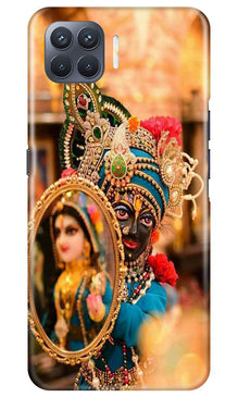 Lord Krishna5 Mobile Back Case for Oppo F17 Pro (Design - 20)