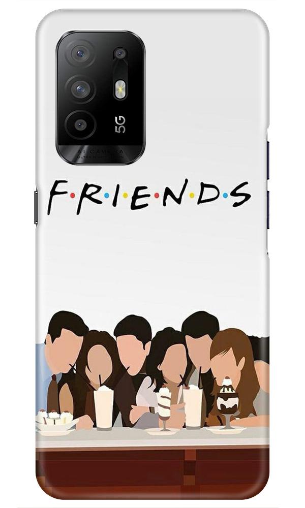 Friends Mobile Back Case for Oppo F19 Pro Plus Design 200