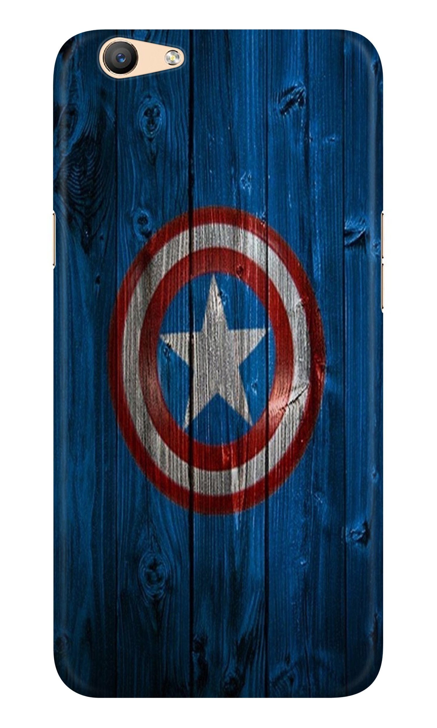 Captain America Superhero Case for Oppo A57(Design - 118)