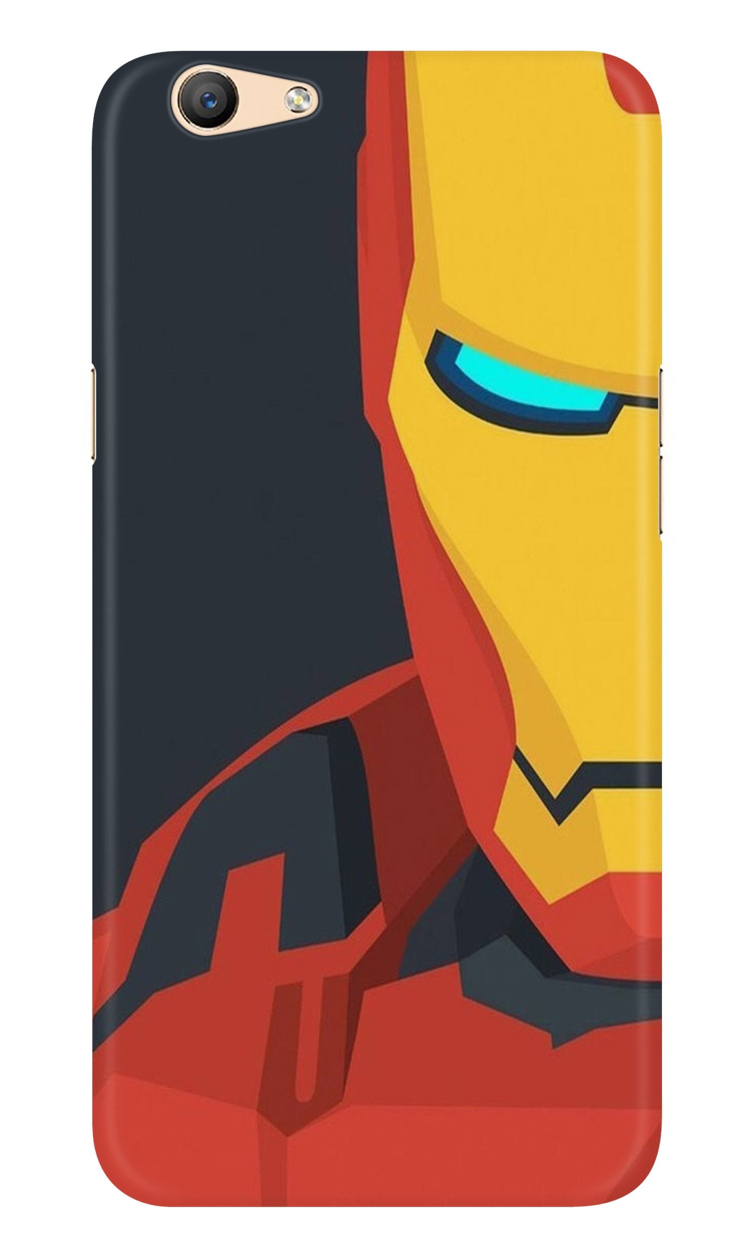 Iron Man Superhero Case for Oppo A57(Design - 120)