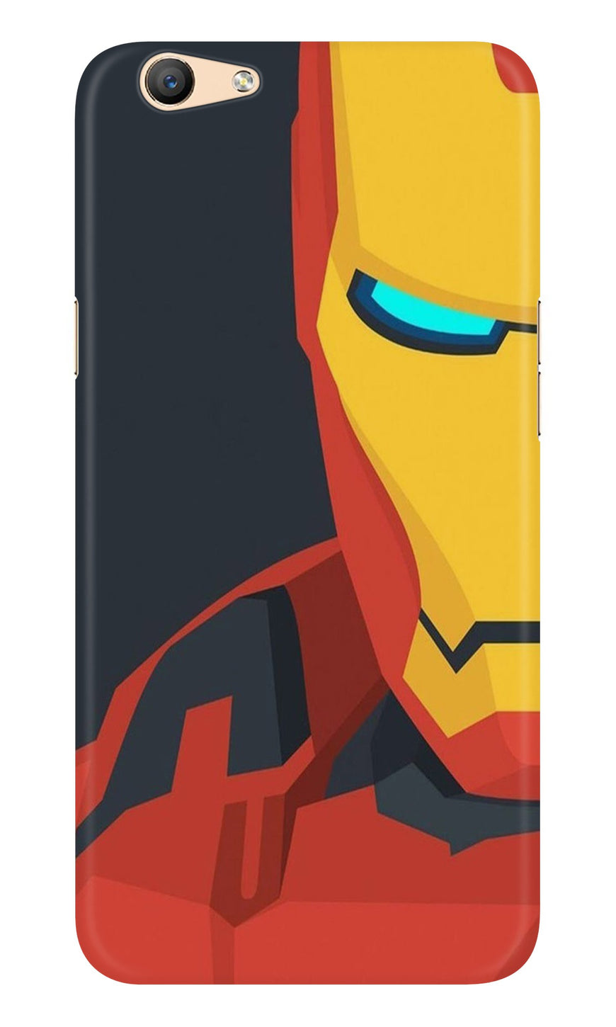 Iron Man Superhero Case for Oppo A57  (Design - 120)