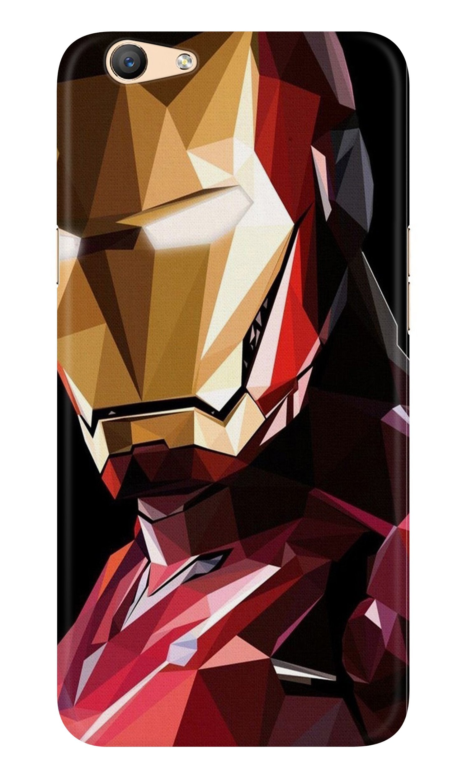 Iron Man Superhero Case for Oppo A57(Design - 122)