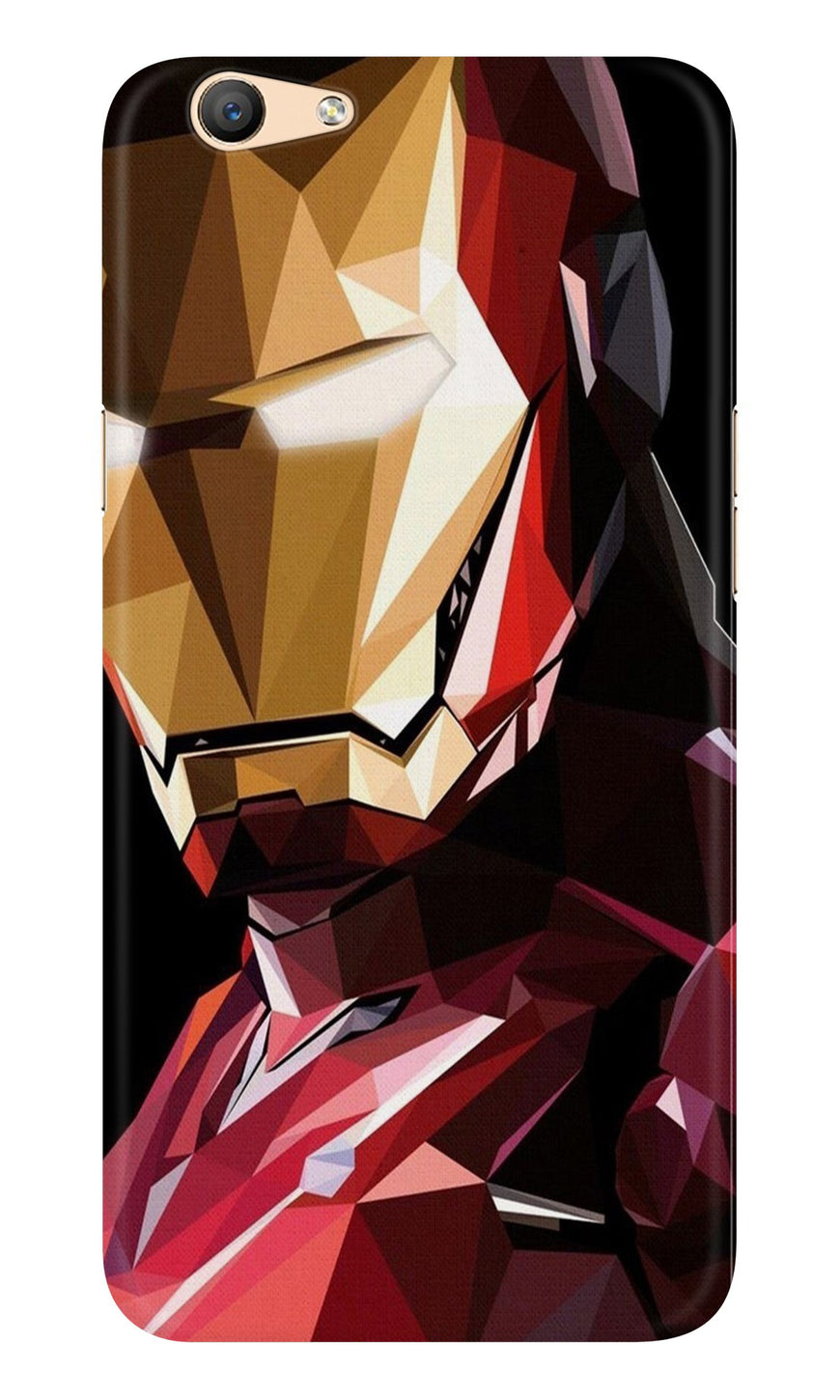 Iron Man Superhero Case for Oppo A57  (Design - 122)