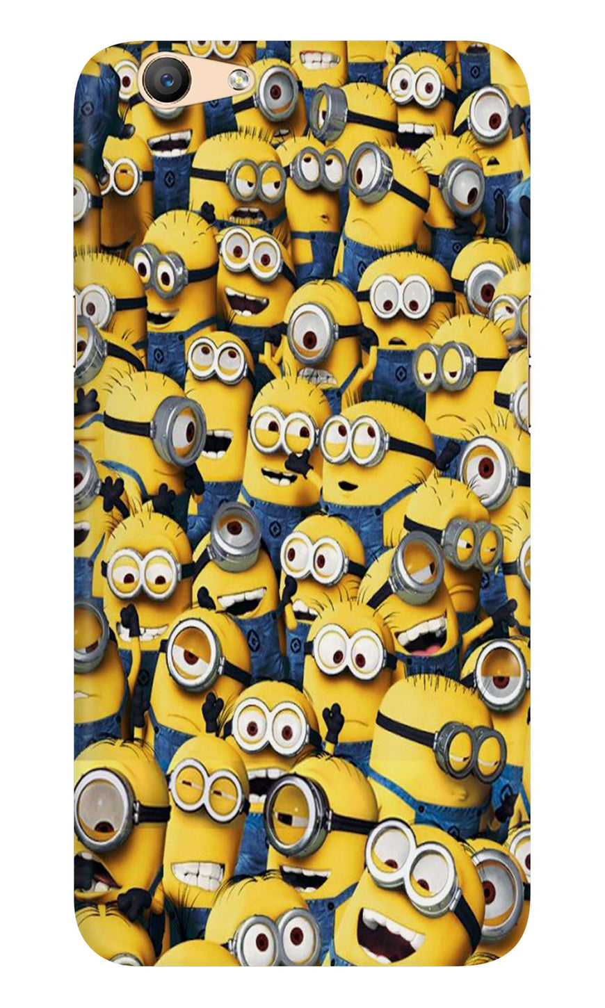 Minions Case for Oppo F1s  (Design - 126)