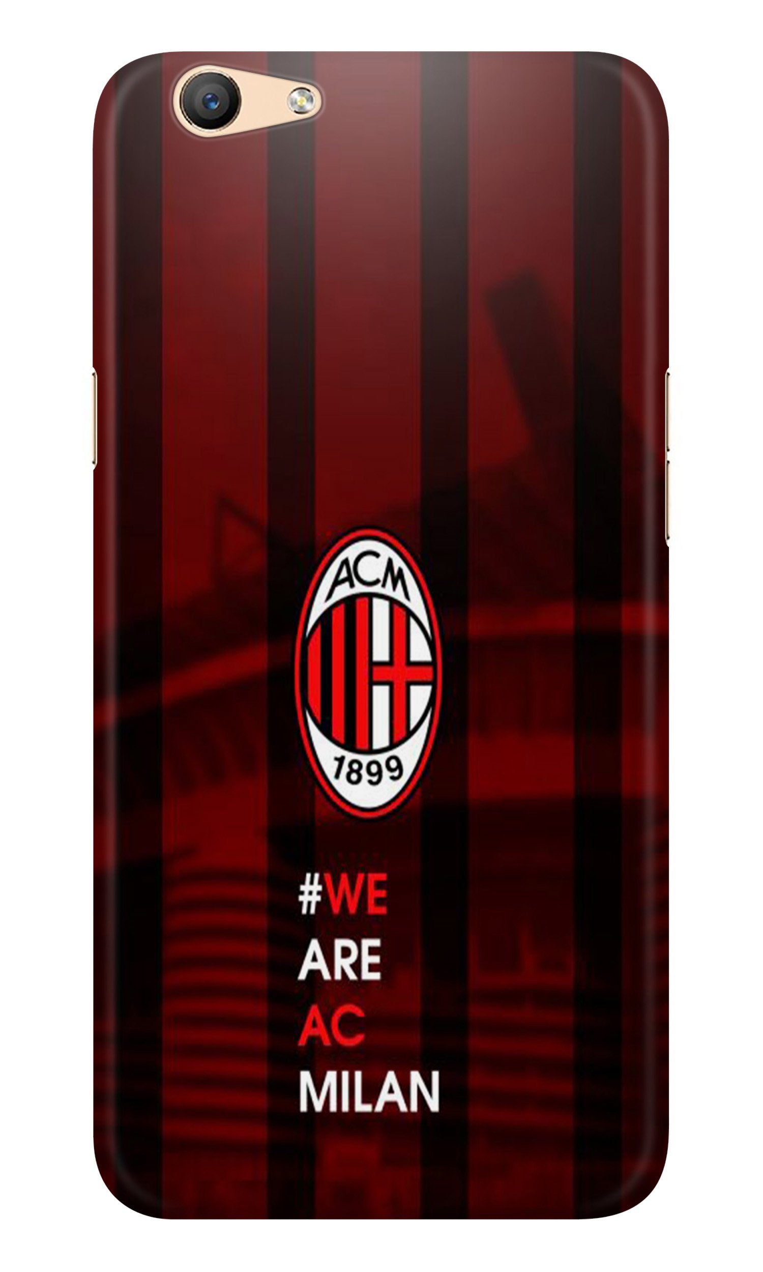 AC Milan Case for Oppo A57(Design - 155)