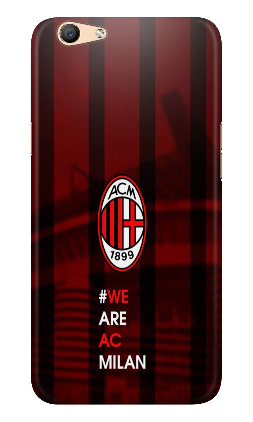 AC Milan Case for Oppo A57  (Design - 155)