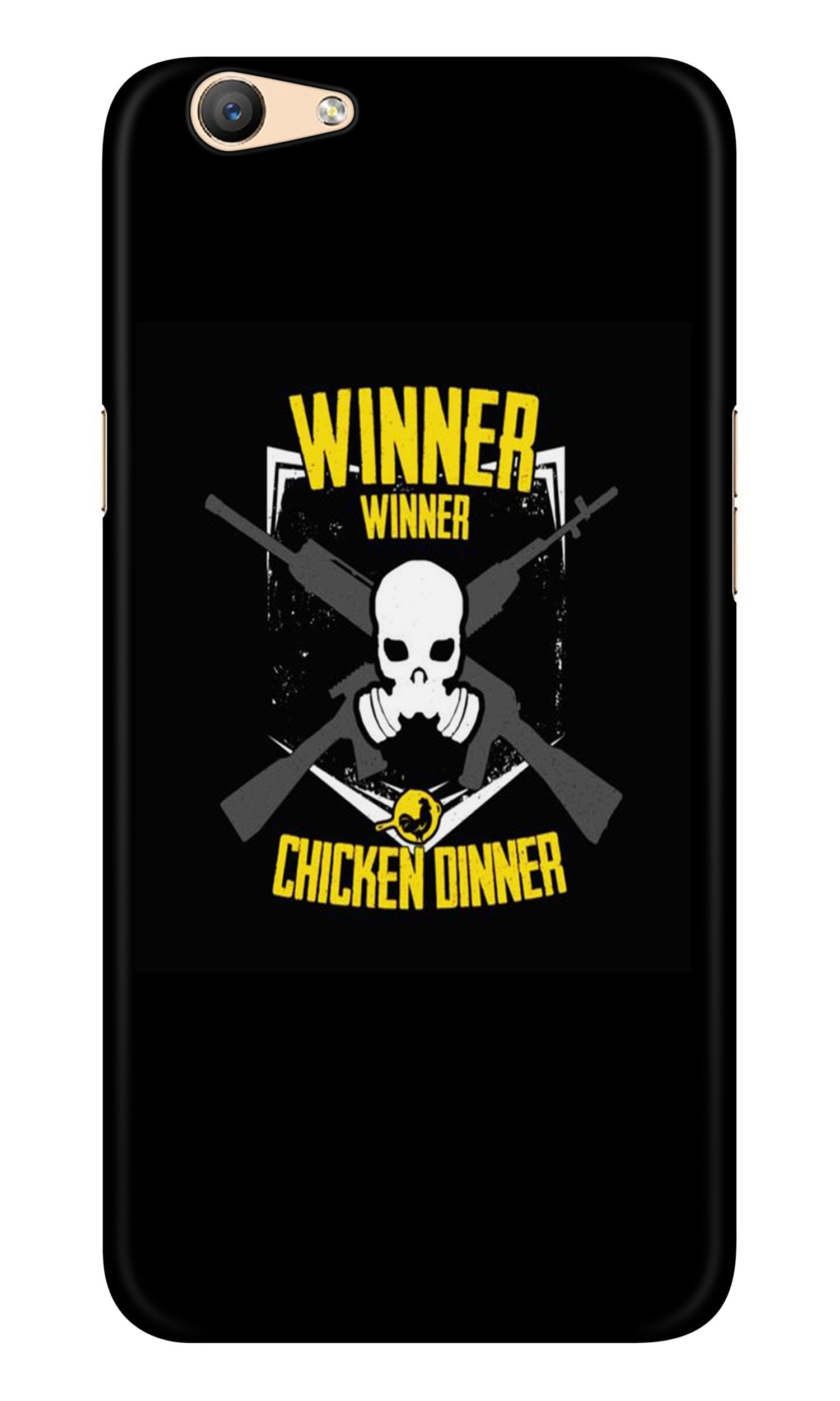 Winner Winner Chicken Dinner Case for Oppo A57(Design - 178)