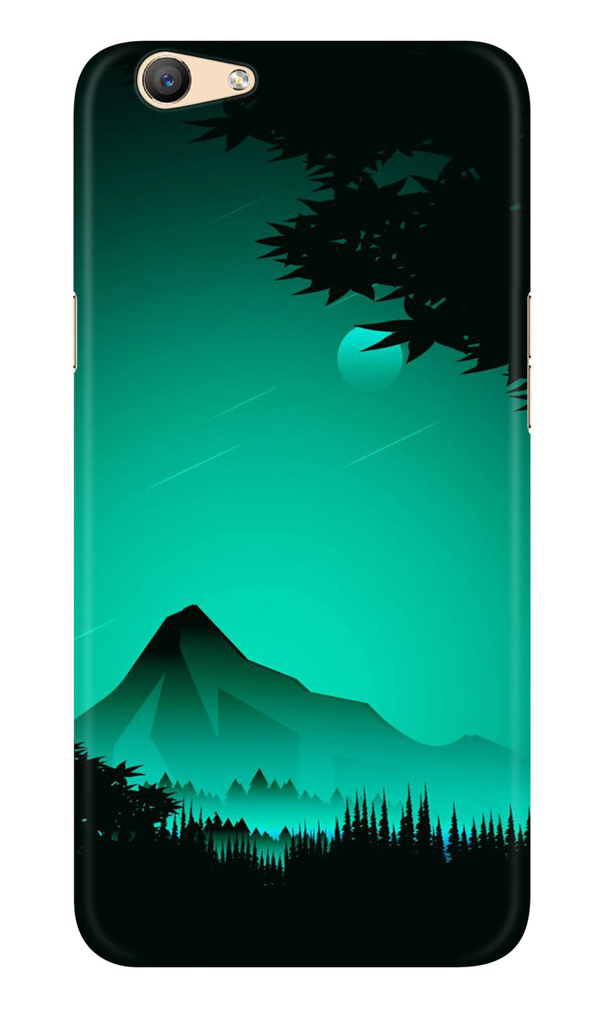 Moon Mountain Case for Oppo F1s (Design - 204)