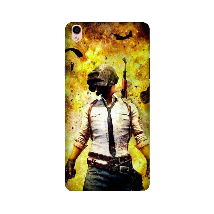 Pubg Case for Oppo F1 Plus  (Design - 180)