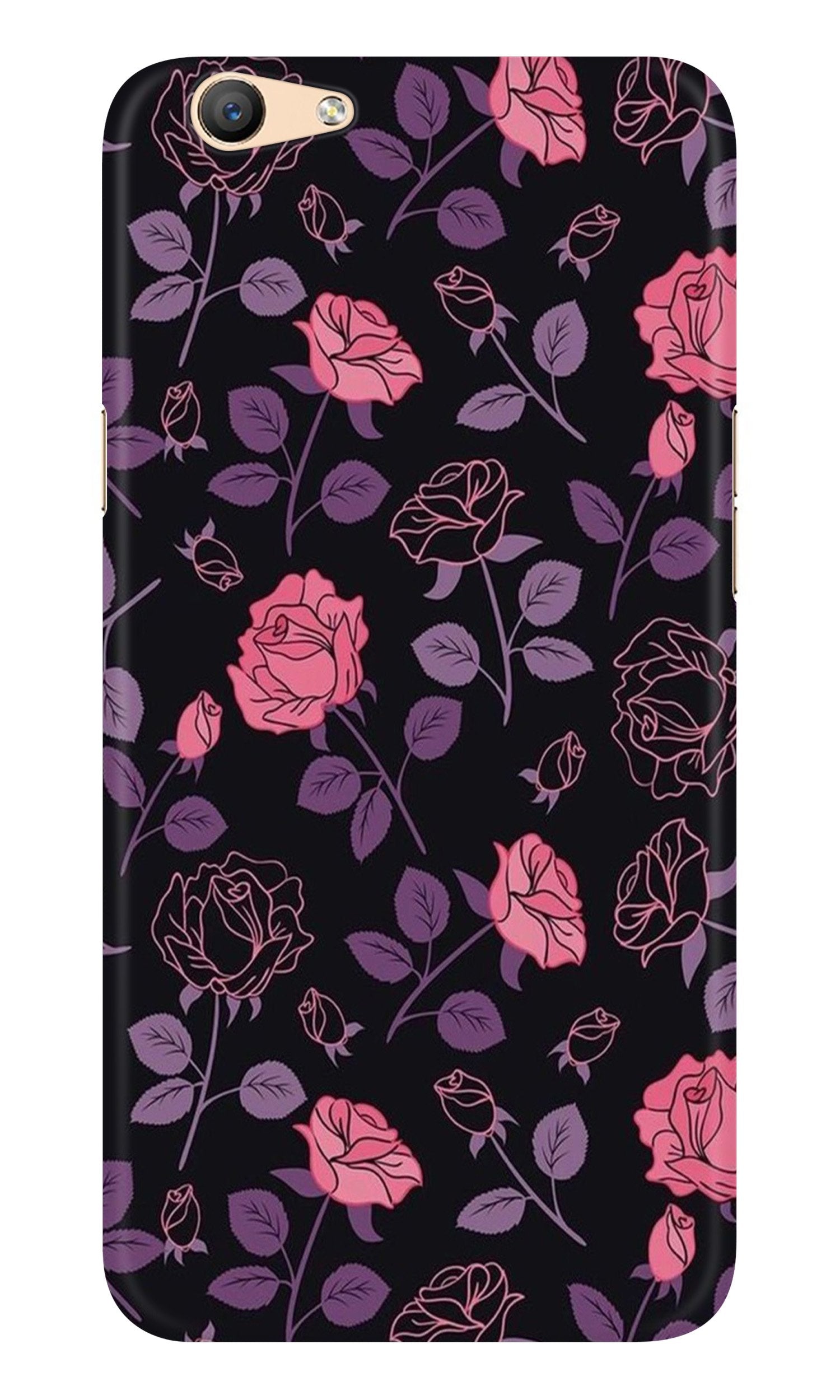 Rose Pattern Case for Oppo F1s