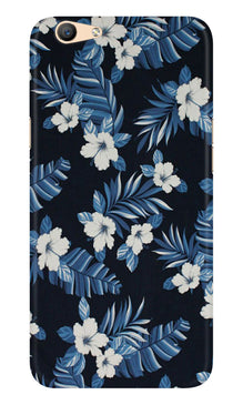 White flowers Blue Background2 Case for Vivo Y69