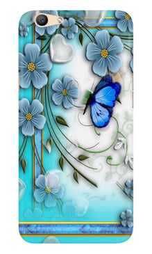 Blue Butterfly Case for Oppo F1s