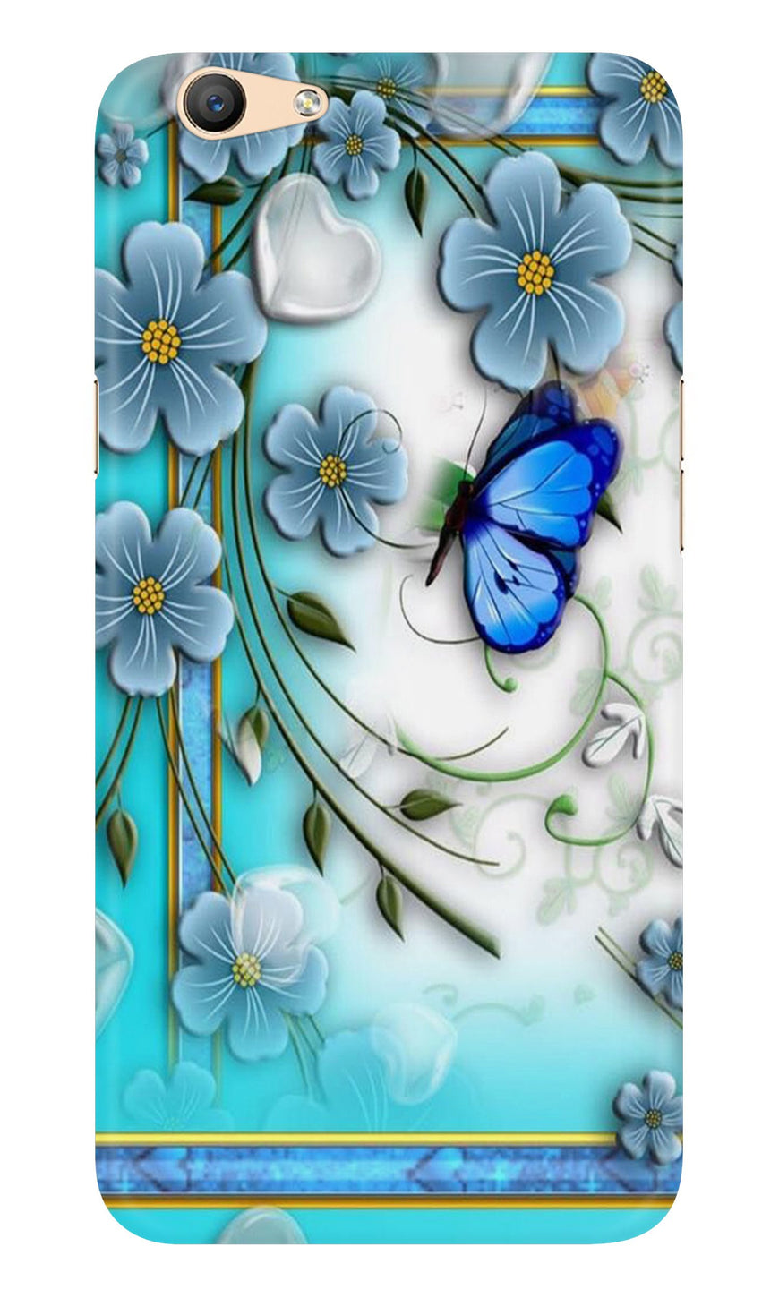 Blue Butterfly  Case for Oppo A57