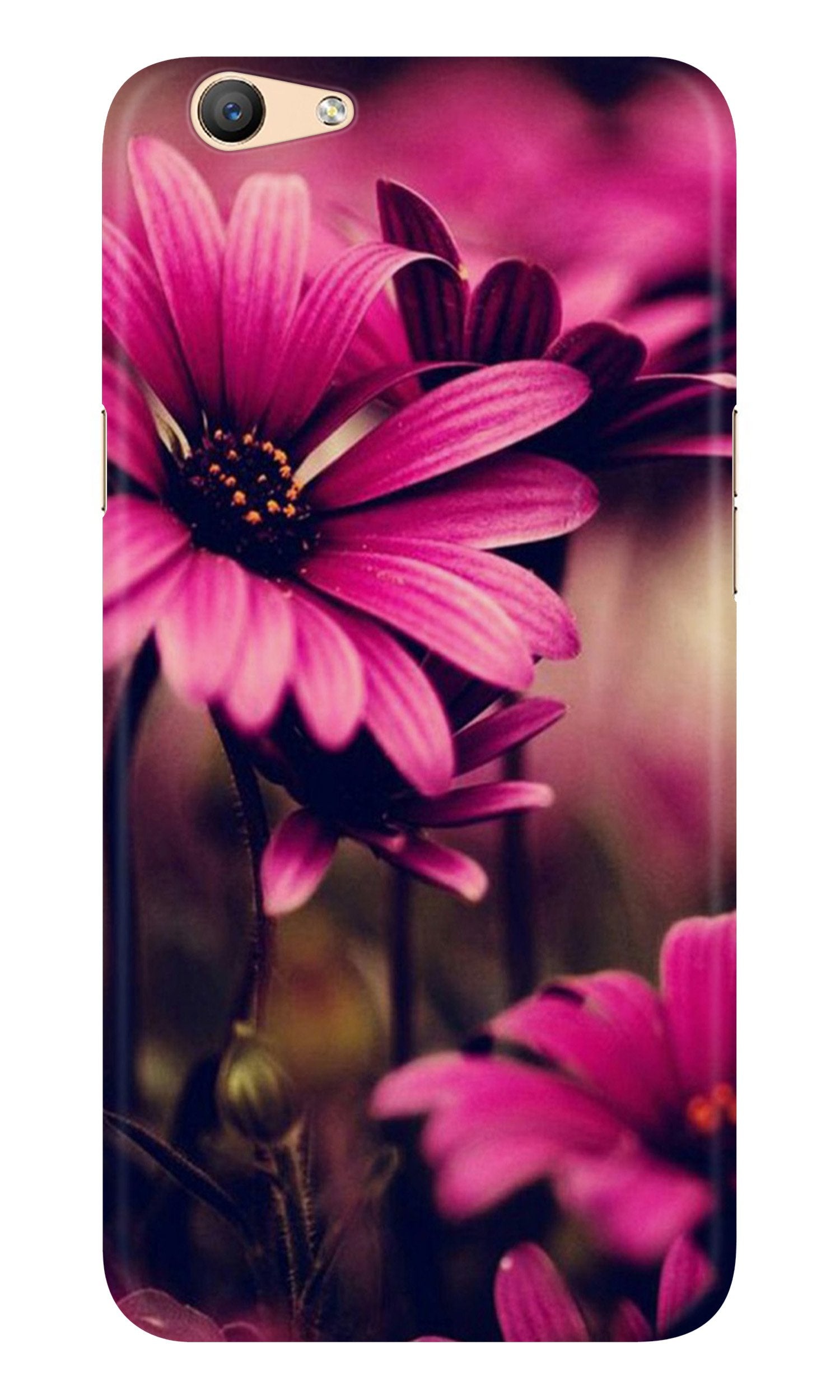 Purple Daisy Case for Oppo F1s