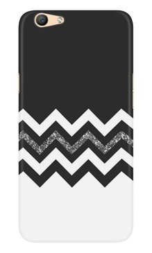 Black white Pattern Case for Oppo F1s