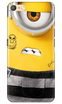 Minion Mobile Back Case for Oppo F1s  (Design - 324)