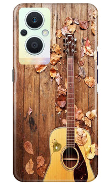 Guitar Mobile Back Case for Oppo F21 Pro 5G (Design - 43)