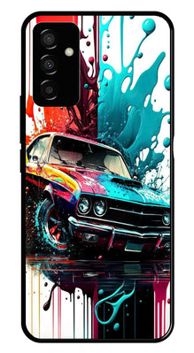 Vintage Car Metal Mobile Case for Samsung Galaxy F23