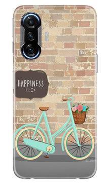 Happiness Mobile Back Case for Poco F3 GT 5G (Design - 53)
