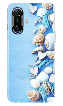 Sea Shells2 Mobile Back Case for Poco F3 GT 5G (Design - 64)