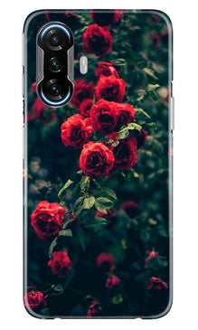 Red Rose Mobile Back Case for Poco F3 GT 5G (Design - 66)